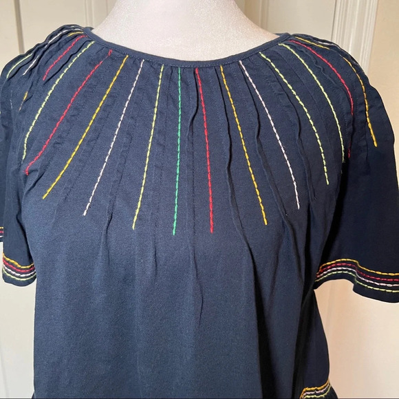 Maeve Chamonix Embroidered Swing Top, X-Small - Picture 4 of 9